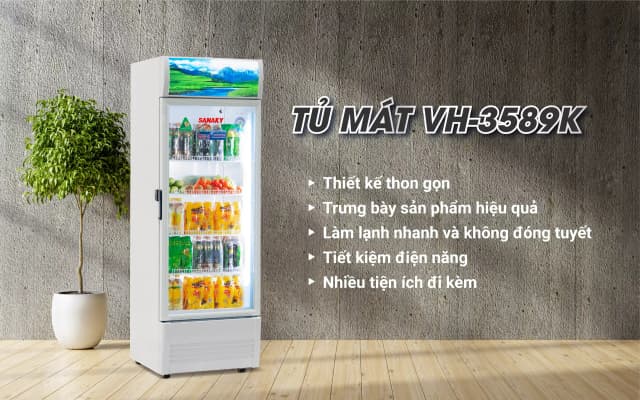 So sánh giá Tủ mát Sanaky 350 lít VH-3589K rẻ nhất? - Ảnh 6