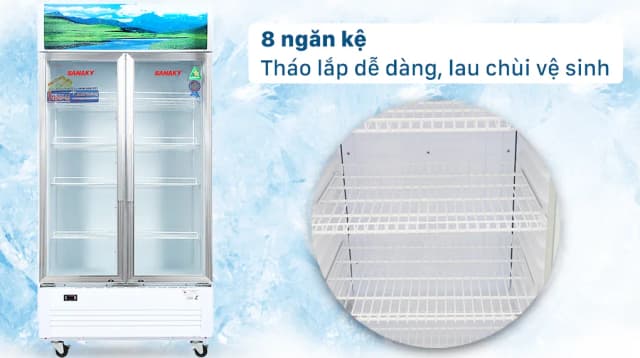 So sánh giá Tủ mát Sanaky 900 lít TM.VH1009HP rẻ nhất? - Ảnh 7