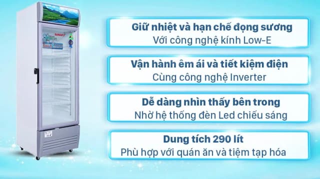 So sánh giá Tủ mát Sanaky Inverter 290 lít TM.VH358K3L rẻ nhất? - Ảnh 5
