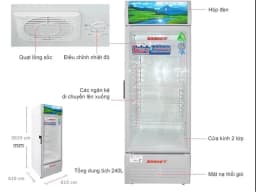 So sánh giá Tủ mát Sanaky Inverter 340 Lít VH-408KL - Tìm sản phẩm giá rẻ nhất - Ảnh 17