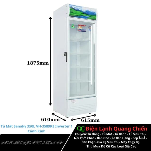So sánh giá Tủ mát Sanaky Inverter 350 lít VH-3589K3 rẻ nhất? - Ảnh 13