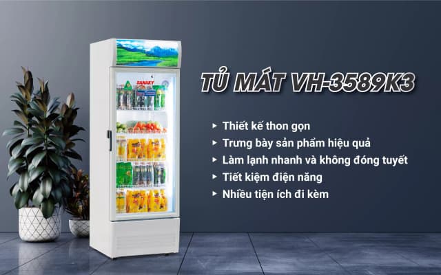 So sánh giá Tủ mát Sanaky Inverter 350 lít VH-3589K3 rẻ nhất? - Ảnh 4