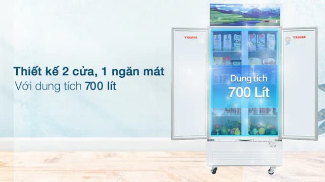 So sánh giá Tủ mát Sanaky Inverter 700 lít VH-8009HP3 rẻ nhất? - Ảnh 4