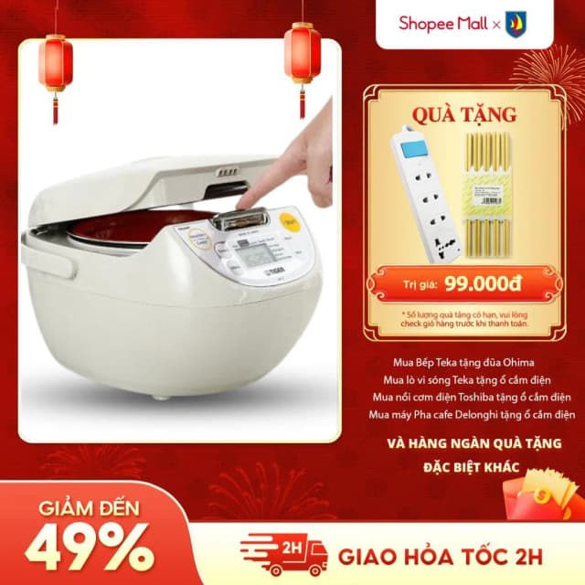 So sánh giá Nồi cơm điện tử Tiger 1 lít JBV-S10W rẻ nhất? - Ảnh 17