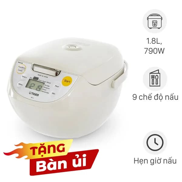 So sánh giá Nồi cơm điện tử Tiger 1.8 lít JBV-S18W rẻ nhất? - Ảnh 14