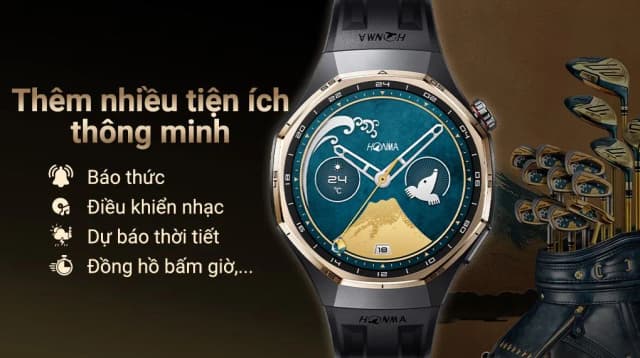So sánh giá Huawei Watch GT 6 Pro Honma 46mm viền Titanium dây Fluor rẻ nhất? - Ảnh 4