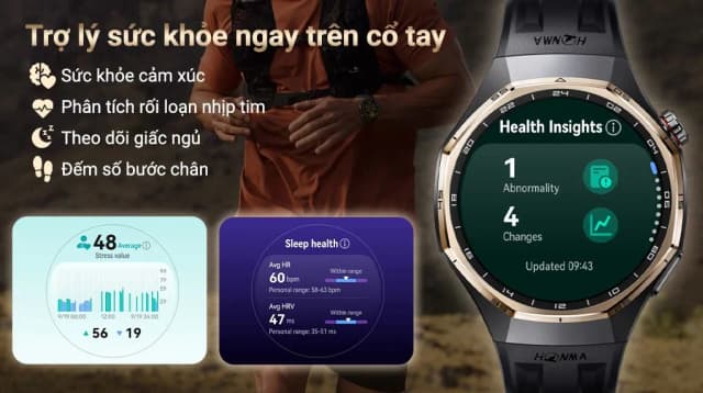 So sánh giá Huawei Watch GT 6 Pro Honma 46mm viền Titanium dây Fluor rẻ nhất? - Ảnh 9