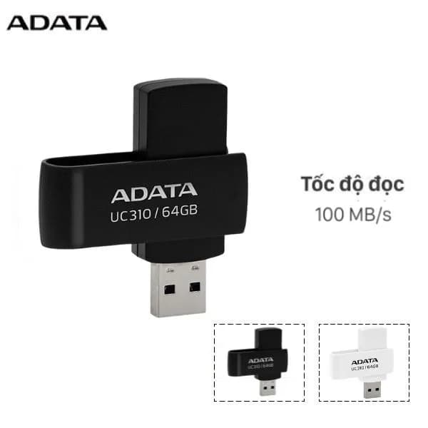 USB 3.2 64GB ADATA UC310 - Giá rẻ nhất hôm nay - Ảnh 1