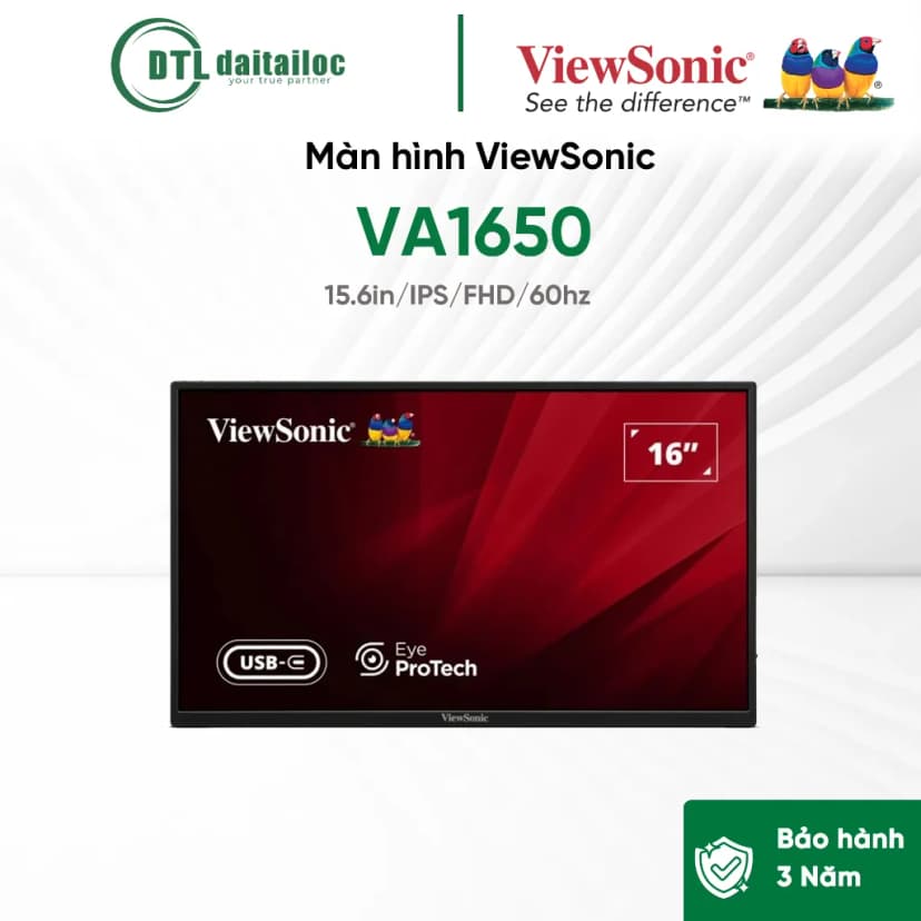 Màn hình di động Viewsonic VA1650 (16 inch Full HD, IPS, 60Hz, 7ms) - Giá rẻ nhất hôm nay - Ảnh 14