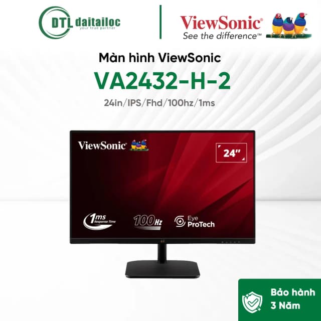 Top 1 so sánh giá Màn hình Viewsonic VA2432-H-2 (24 inch Full HD, IPS, 100Hz, 1ms) - Tìm sản phẩm giá rẻ nhất - Ảnh 6