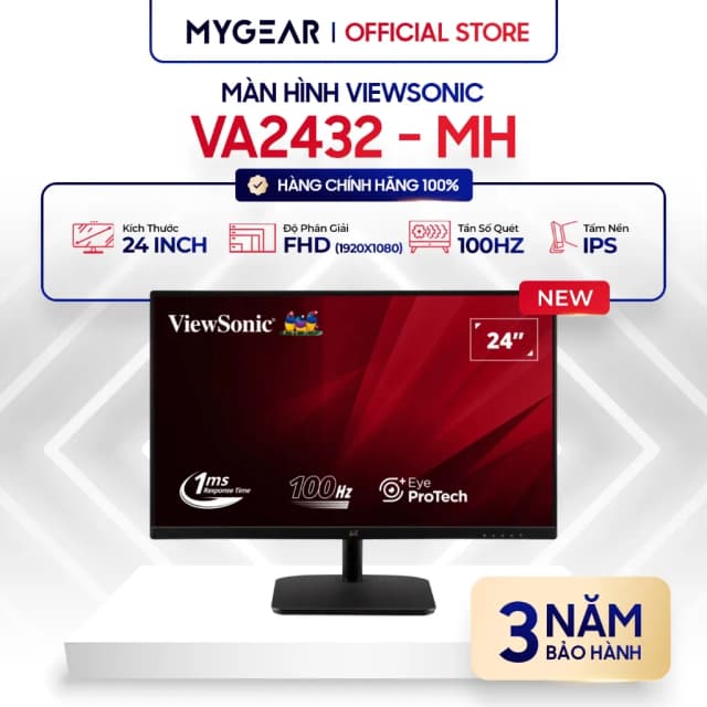Top 1 so sánh giá Màn hình Viewsonic VA2432-H-2 (24 inch Full HD, IPS, 100Hz, 1ms) - Tìm sản phẩm giá rẻ nhất - Ảnh 7