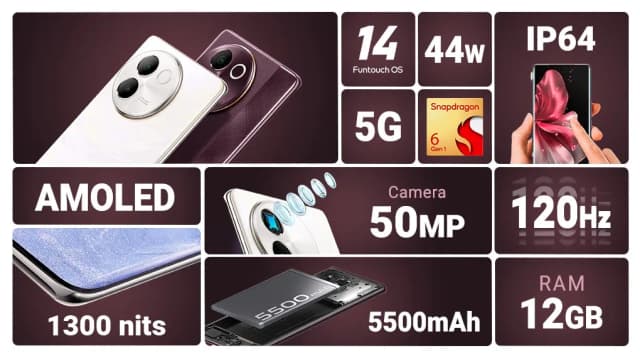 Điện thoại vivo V30e 5G 12GB/256GB - 9