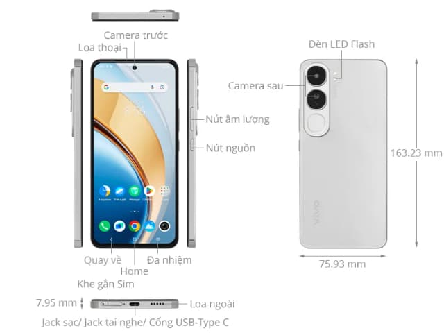 Điện thoại vivo V40 Lite 8GB/256GB - 11