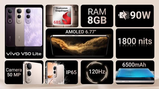 Điện thoại vivo V50 Lite 8GB/256GB - 11