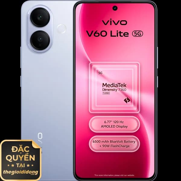 Điện thoại vivo V60 Lite 5G 8GB/256GB - 7