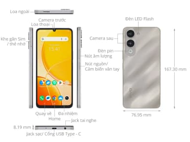 Điện thoại vivo Y04 4GB/64GB - 9