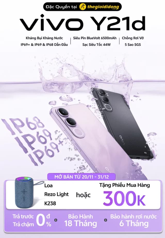 Điện thoại vivo Y21d 4GB/128GB - 12