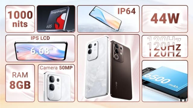 Điện thoại vivo Y29 8GB/128GB - 8