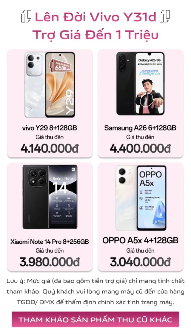 So sánh giá Điện thoại vivo Y31d 6GB/128GB rẻ nhất? - Ảnh 3