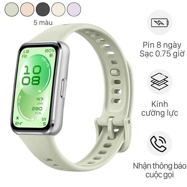 So sánh giá Vòng đeo tay thông minh Huawei Band 11 Pro dây Fluor - Tìm sản phẩm giá rẻ nhất - Ảnh 8