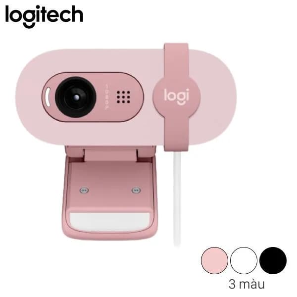 Webcam 2MP Logitech Brio 100 Full HD - Giá rẻ nhất hôm nay - Ảnh 1