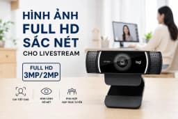 Webcam 3MP Logitech C922 Full HD - Giá rẻ nhất hôm nay - Ảnh 2