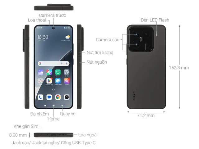 Top 1 so sánh giá Điện thoại Xiaomi 15 5G 12GB/512GB - Tìm sản phẩm giá rẻ nhất - Ảnh 12