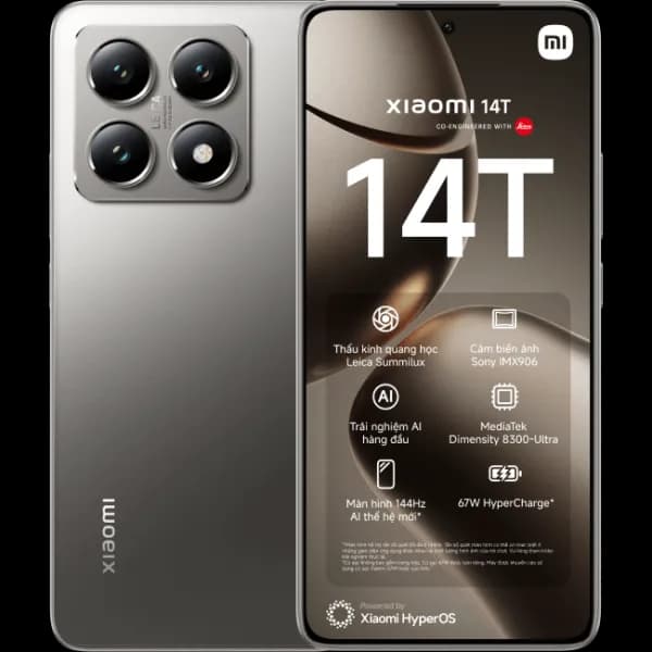 Điện thoại Xiaomi 15T 5G 12GB/512GB Xám - 16