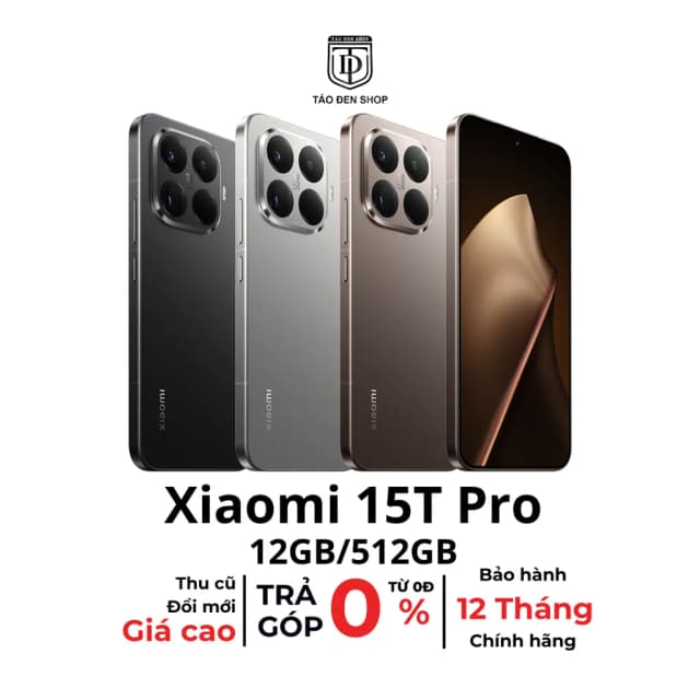 Điện thoại Xiaomi 15T Pro 5G 12GB/512GB Đen - 5