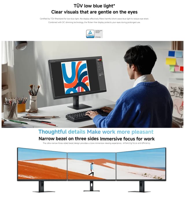 So sánh giá Màn hình Xiaomi A24i 2026 (23.8 inch, Full HD, IPS, 144Hz, 6ms) rẻ nhất? - Ảnh 16