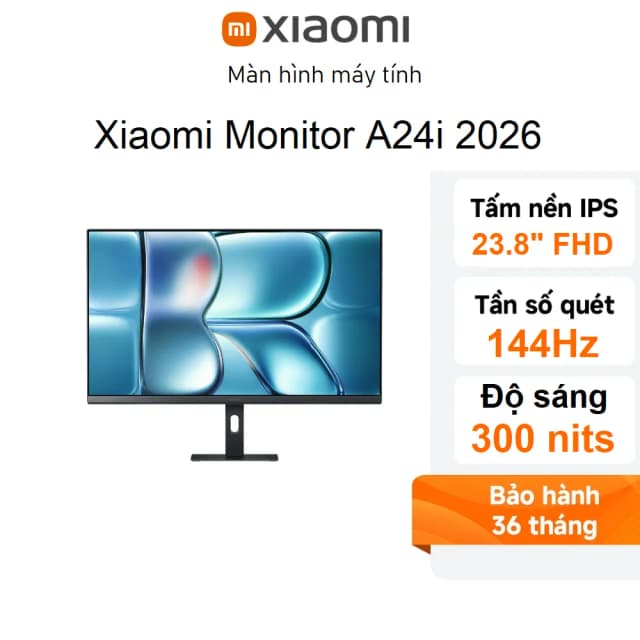 So sánh giá Màn hình Xiaomi A24i 2026 (23.8 inch, Full HD, IPS, 144Hz, 6ms) rẻ nhất? - Ảnh 3