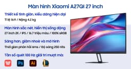 Màn hình Xiaomi A27Qi 2026 (27 inch, QHD, IPS, 120Hz, 6ms) - Giá rẻ nhất hôm nay - Ảnh 15