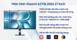 Màn hình Xiaomi A27Qi 2026 (27 inch, QHD, IPS, 120Hz, 6ms) - Giá rẻ nhất hôm nay - Ảnh 19