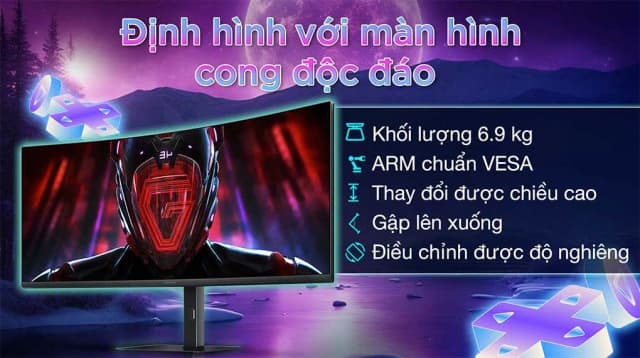 So sánh giá Màn hình Gaming Xiaomi G34WQi 34 inch 3K/VA/180Hz/1ms/DisplayPort rẻ nhất? - Ảnh 5