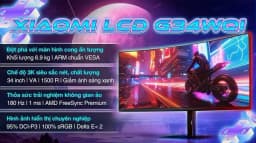 So sánh giá Màn hình Gaming Xiaomi G34WQi 34 inch 3K/VA/180Hz/1ms/DisplayPort - Tìm sản phẩm giá rẻ nhất - Ảnh 9