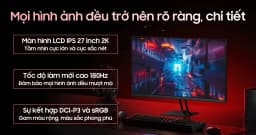 So sánh giá Màn hình Gaming Xiaomi G27Qi 2026 (27 inch, QHD, IPS, 200Hz, 1ms) - Tìm sản phẩm giá rẻ nhất - Ảnh 17