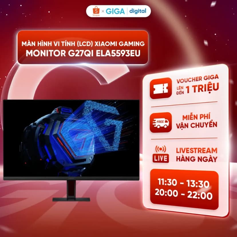 So sánh giá Màn hình Gaming Xiaomi G27Qi 2026 (27 inch, QHD, IPS, 200Hz, 1ms) - Tìm sản phẩm giá rẻ nhất - Ảnh 46