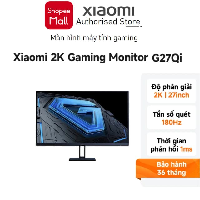Top 1 so sánh giá Màn hình Gaming Xiaomi G27Qi 2026 (27 inch, QHD, IPS, 200Hz, 1ms) - Tìm sản phẩm giá rẻ nhất - Ảnh 55