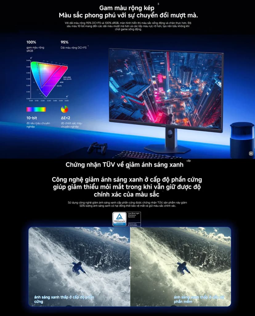 So sánh giá Màn hình Gaming Xiaomi G27Qi 2026 (27 inch, QHD, IPS, 200Hz, 1ms) - Tìm sản phẩm giá rẻ nhất - Ảnh 7