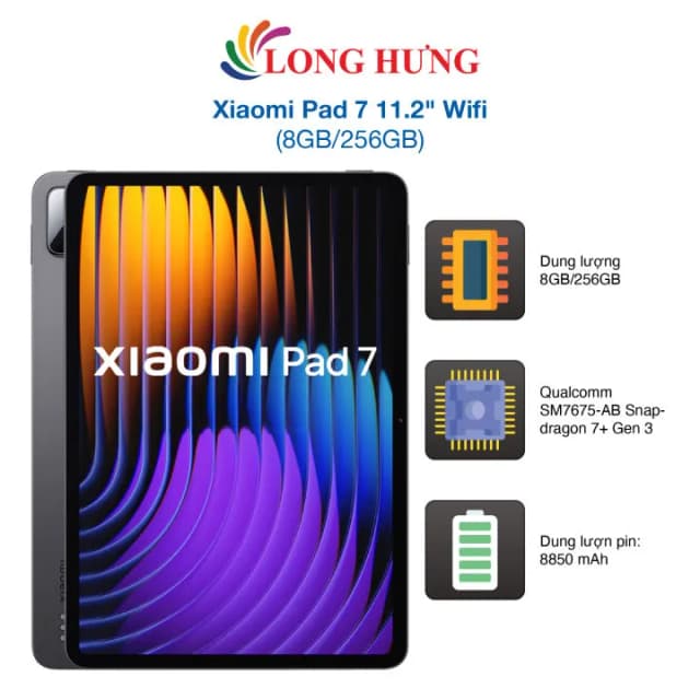 Máy tính bảng Xiaomi Pad 7 WiFi 8GB/256GB - 20