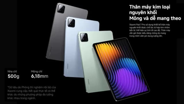 Máy tính bảng Xiaomi Pad 7 Pro WiFi 12GB/512GB - 10