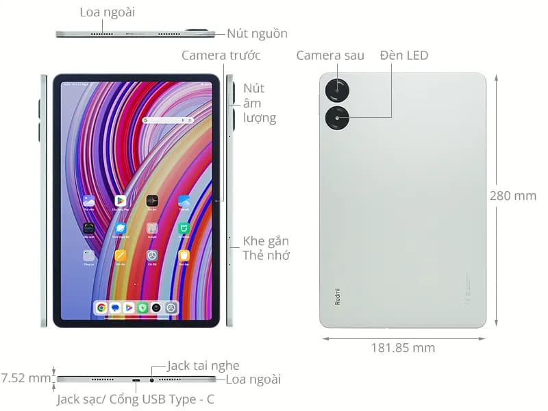 So sánh giá Máy tính bảng Xiaomi Pad 8 Pro 8GB/128GB - Tìm sản phẩm giá rẻ nhất - Ảnh 15