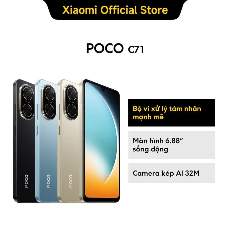So sánh giá Điện thoại Xiaomi Poco C71 4GB/64GB - Tìm sản phẩm giá rẻ nhất - Ảnh 13