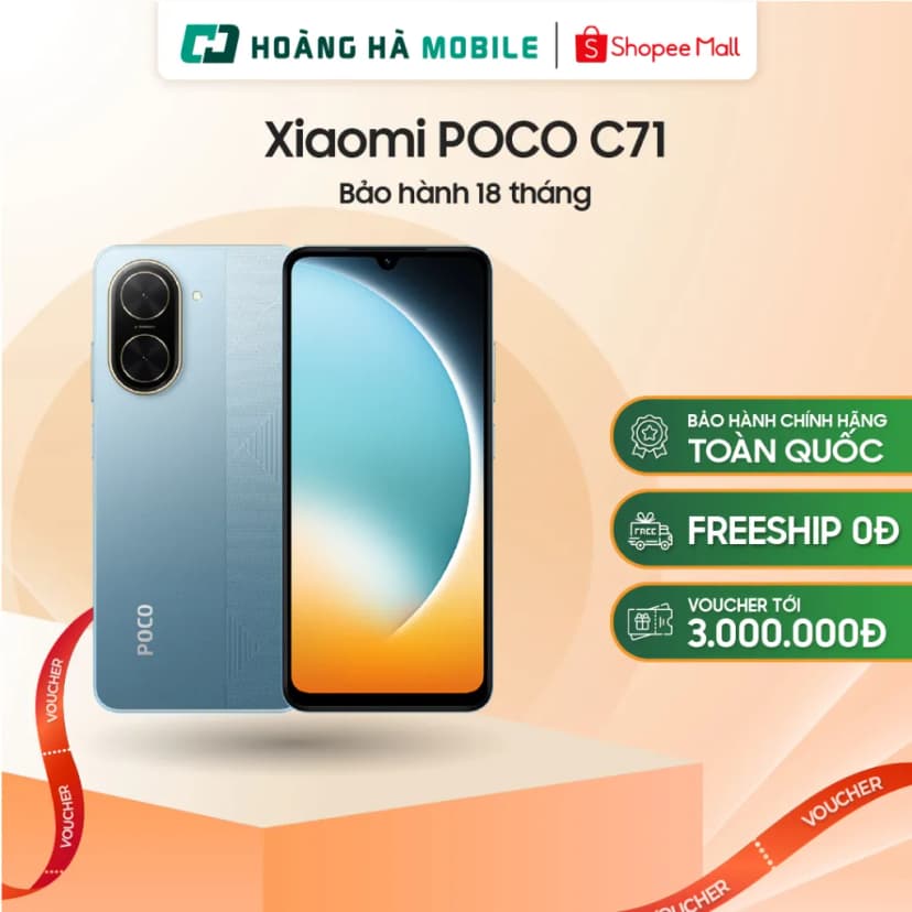 So sánh giá Điện thoại Xiaomi Poco C71 4GB/64GB - Tìm sản phẩm giá rẻ nhất - Ảnh 8