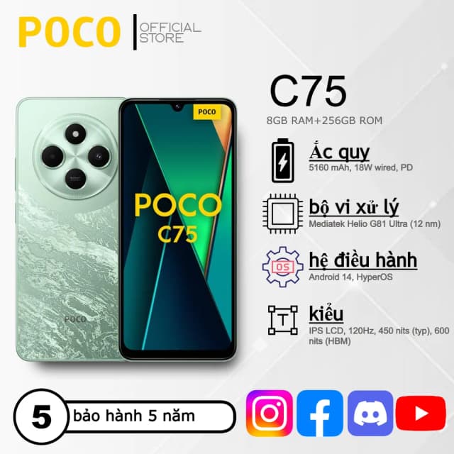 Top 1 so sánh giá Điện thoại Xiaomi POCO M8 8GB/256GB - Tìm sản phẩm giá rẻ nhất - Ảnh 40