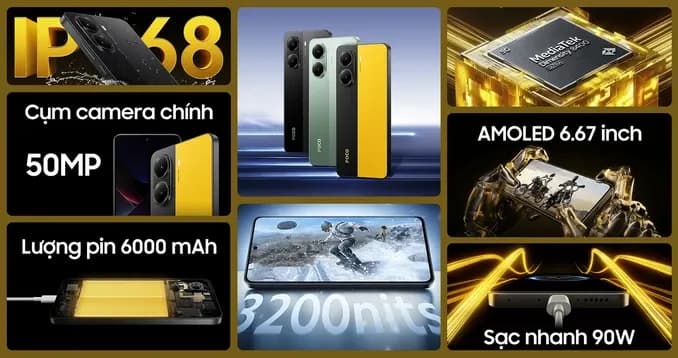 So sánh giá Điện thoại Xiaomi POCO X7 Pro 12GB/512GB - Tìm sản phẩm giá rẻ nhất - Ảnh 18