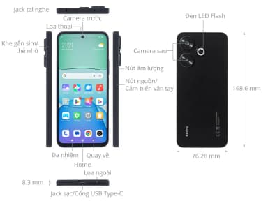 Điện thoại Xiaomi Redmi 13 8GB/128GB - 20