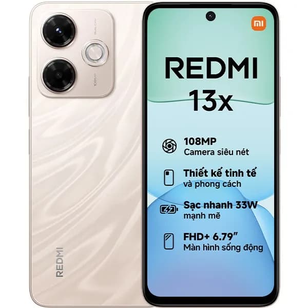 So sánh giá Điện thoại Xiaomi Redmi 13x 6GB/128GB rẻ nhất?