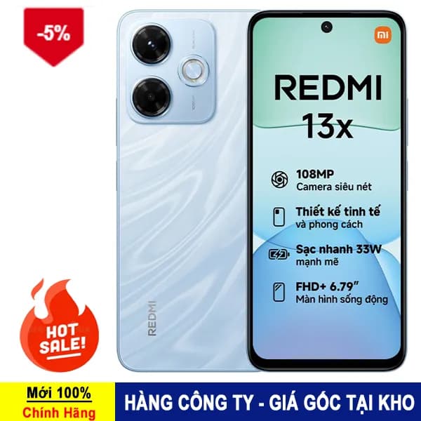 Top 1 so sánh giá Điện thoại Xiaomi Redmi 13x 6GB/128GB - Tìm sản phẩm giá rẻ nhất - Ảnh 10