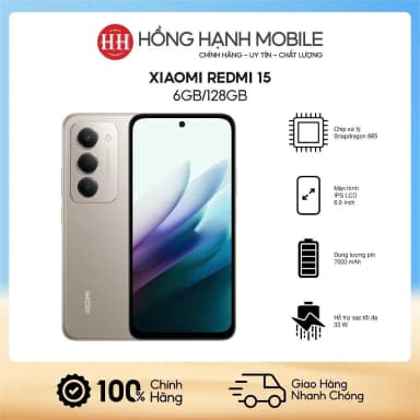 Điện thoại Xiaomi Redmi 15 6GB/128GB - 10